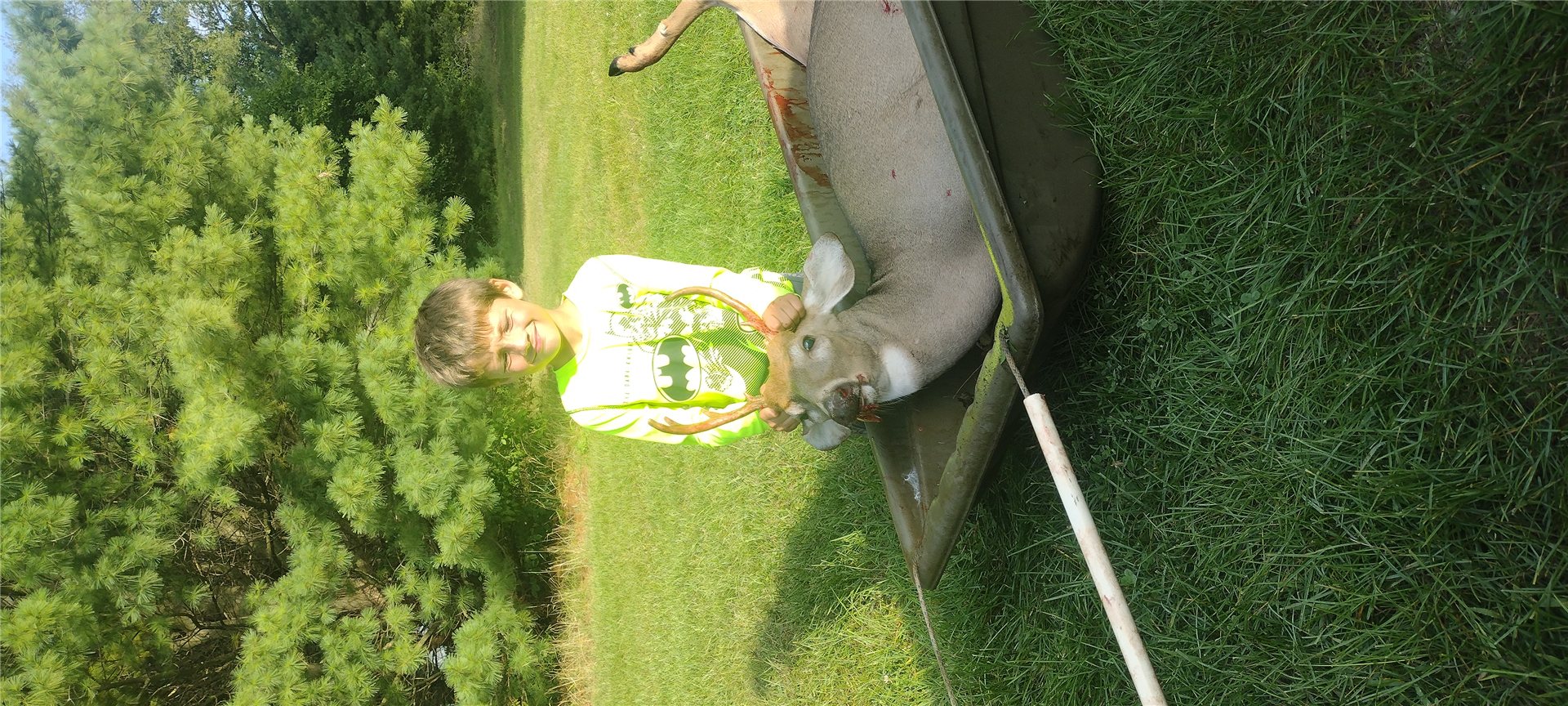 Douglas with his first Deer